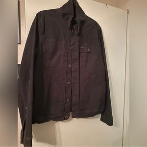 Corduroy Howler brothers Depot Jacket - color black size large. Never worn